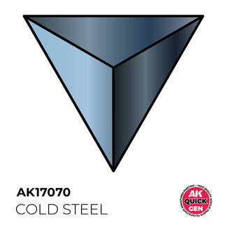 AK Interactive Quick Gen Color - Cold Steel
