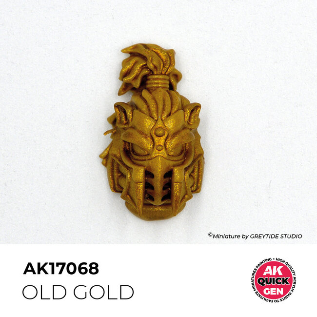 AK Interactive AK Interactive: Quick Gen Color - Metallic - Old Gold
