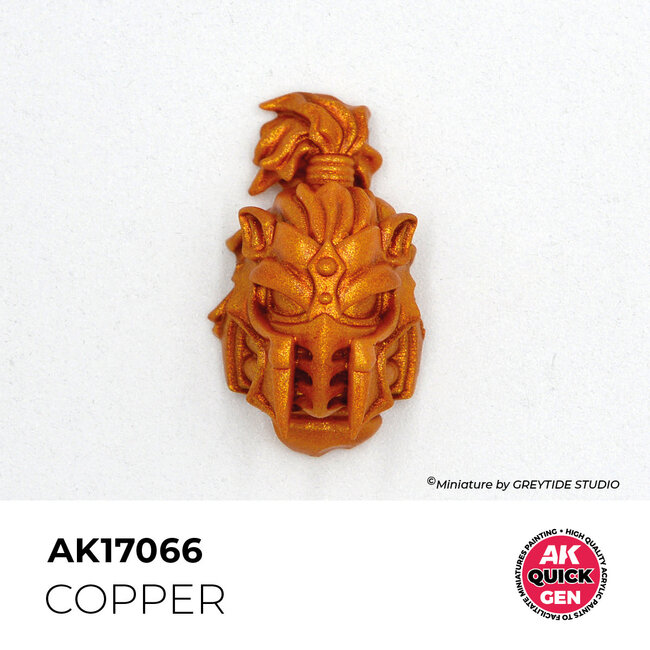 AK Interactive AK Interactive: Quick Gen Color - Metallic - Copper