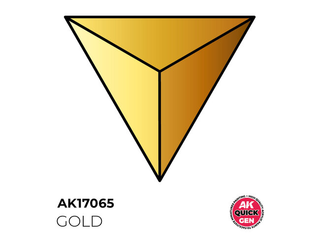 AK Interactive Quick Gen Color - Gold