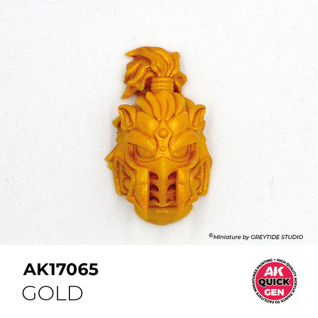 AK Interactive AK Interactive: Quick Gen Color - Metallic - Gold