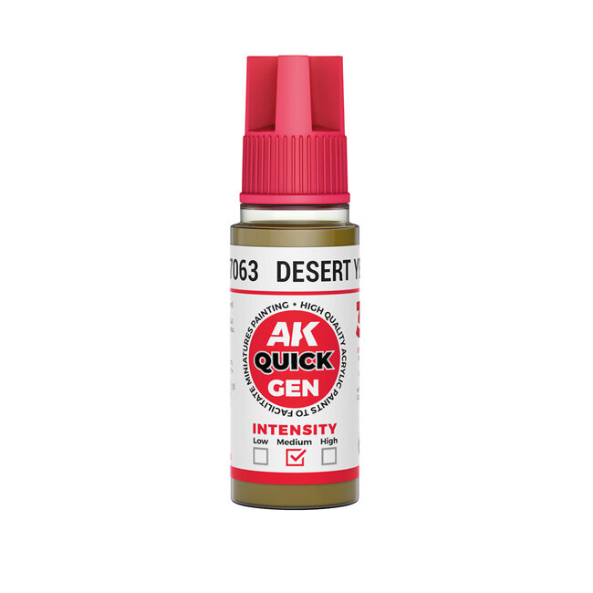 AK Interactive AK Interactive: Quick Gen Color - Desert Yellow