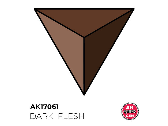 AK Interactive Quick Gen Color - Dark Flesh
