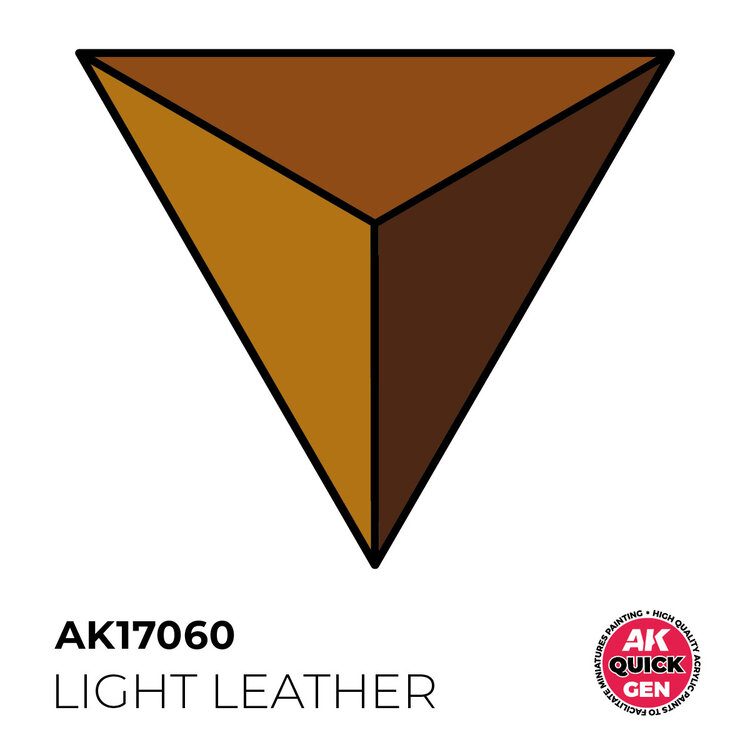 AK Interactive AK Interactive: Quick Gen Color - Light Leather