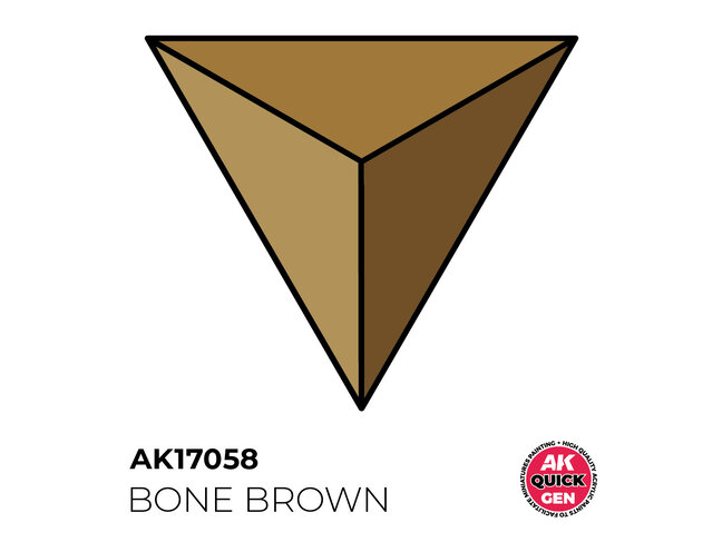 AK Interactive Quick Gen Color - Bone Brown