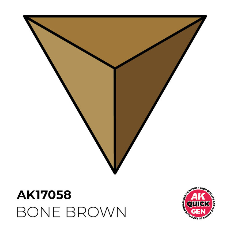 AK Interactive AK Interactive: Quick Gen Color - Bone Brown