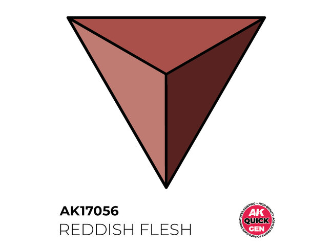 AK Interactive Quick Gen Color - Reddish Flesh