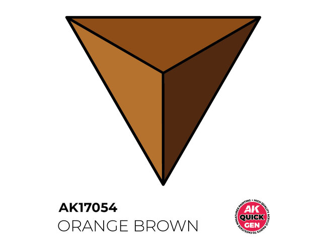AK Interactive Quick Gen Color - Orange Brown