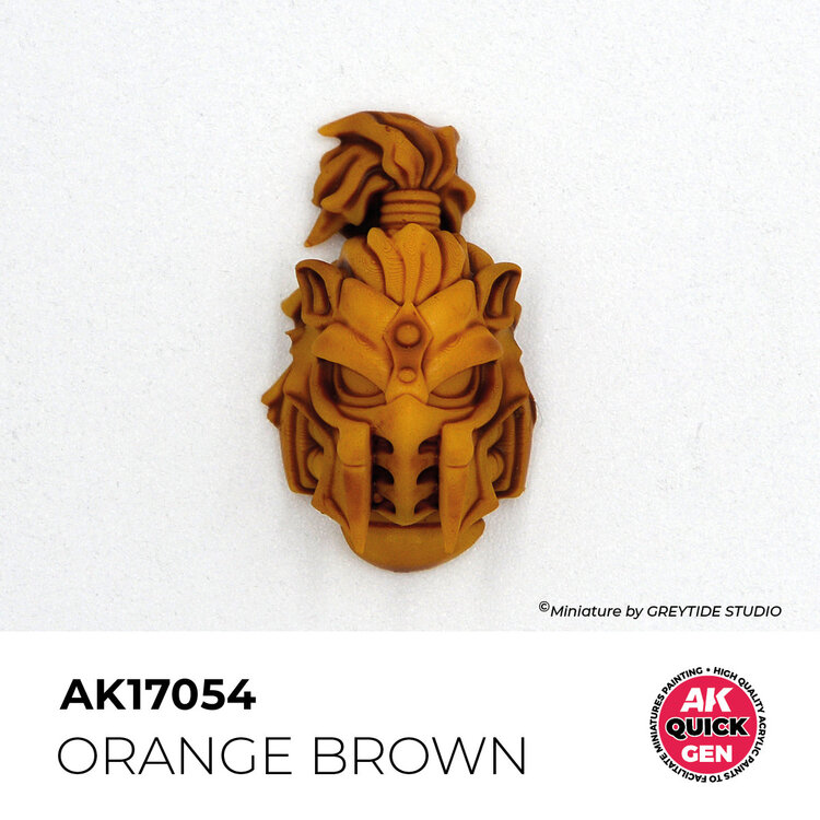 AK Interactive AK Interactive: Quick Gen Color - Orange Brown