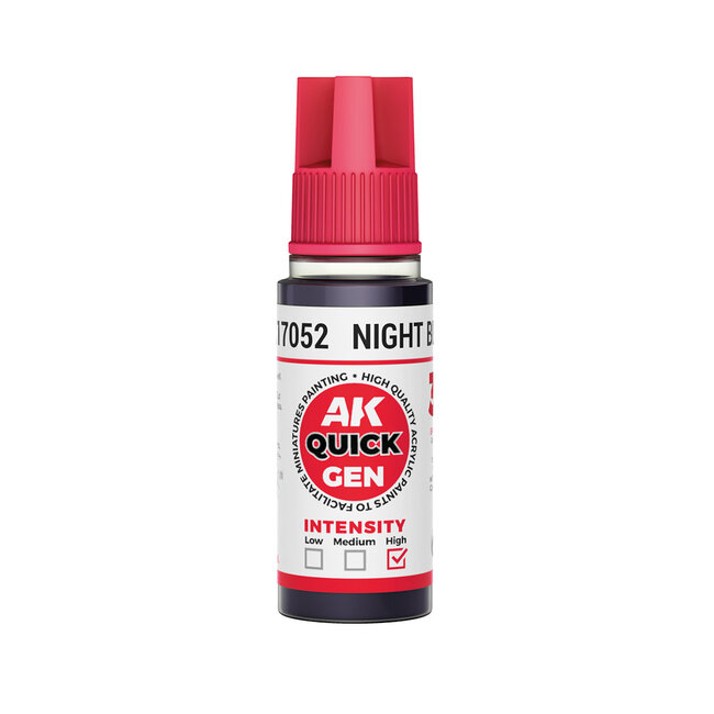 AK Interactive AK Interactive: Quick Gen Color - Night Black