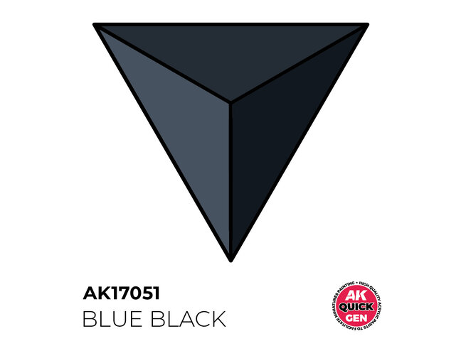 AK Interactive Quick Gen Color - Blue Black