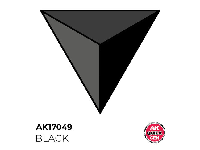 AK Interactive Quick Gen Color - Black