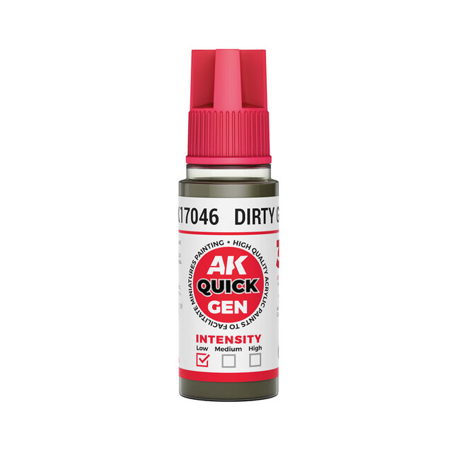 AK Interactive AK Interactive: Quick Gen Color - Dirty Grey