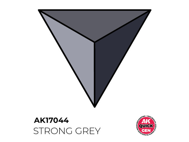AK Interactive Quick Gen Color - Strong Grey