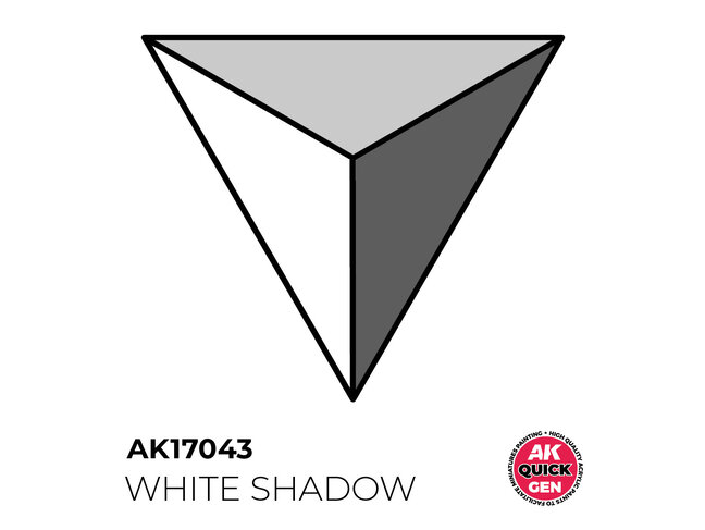 AK Interactive Quick Gen Color - White Shadow