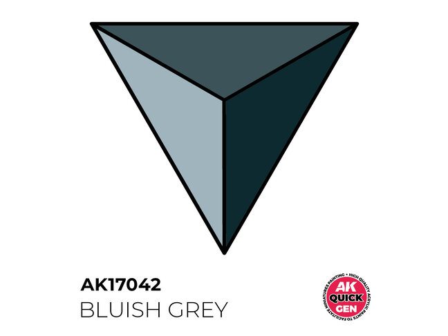AK Interactive Quick Gen Color - Bluish Grey