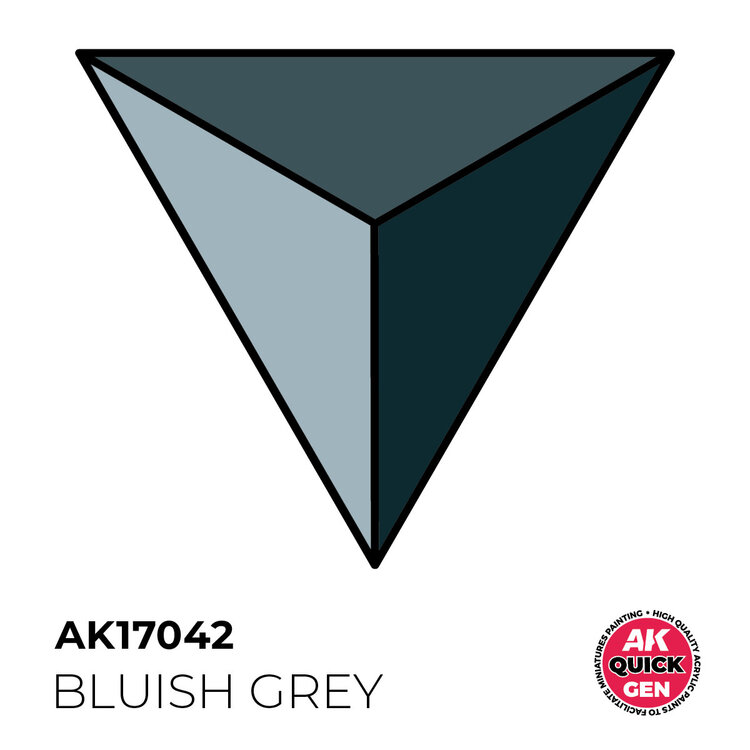 AK Interactive AK Interactive: Quick Gen Color - Bluish Grey