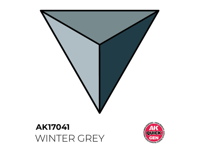 AK Interactive Quick Gen Color - Winter Grey