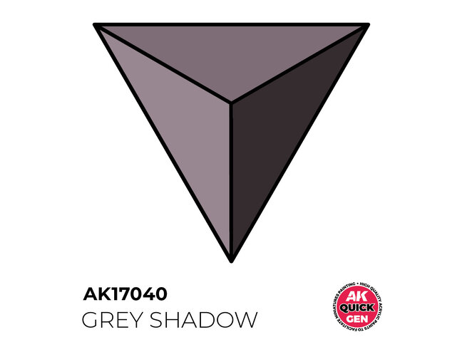AK Interactive Quick Gen Color - Grey Shadow