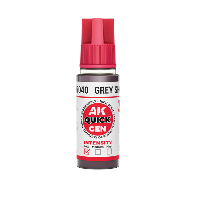 AK Interactive AK Interactive: Quick Gen Color - Grey Shadow