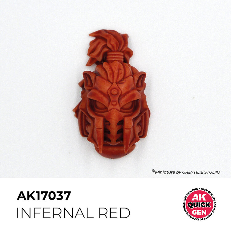 AK Interactive AK Interactive: Quick Gen Color - Infernal Red