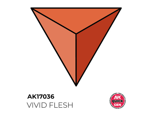 AK Interactive Quick Gen Color - Vivid Flesh