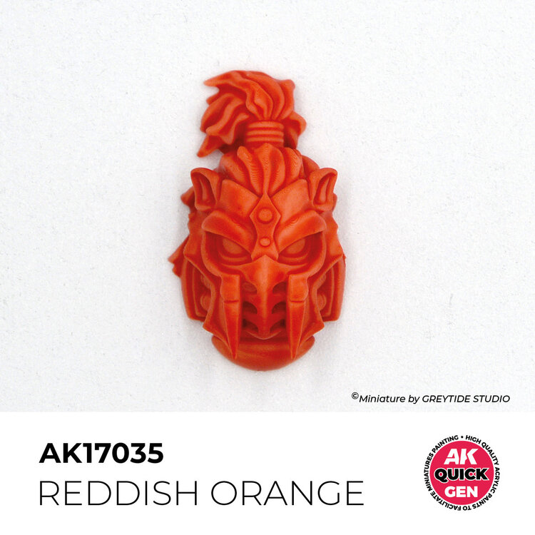 AK Interactive AK Interactive: Quick Gen Color - Reddish Orange