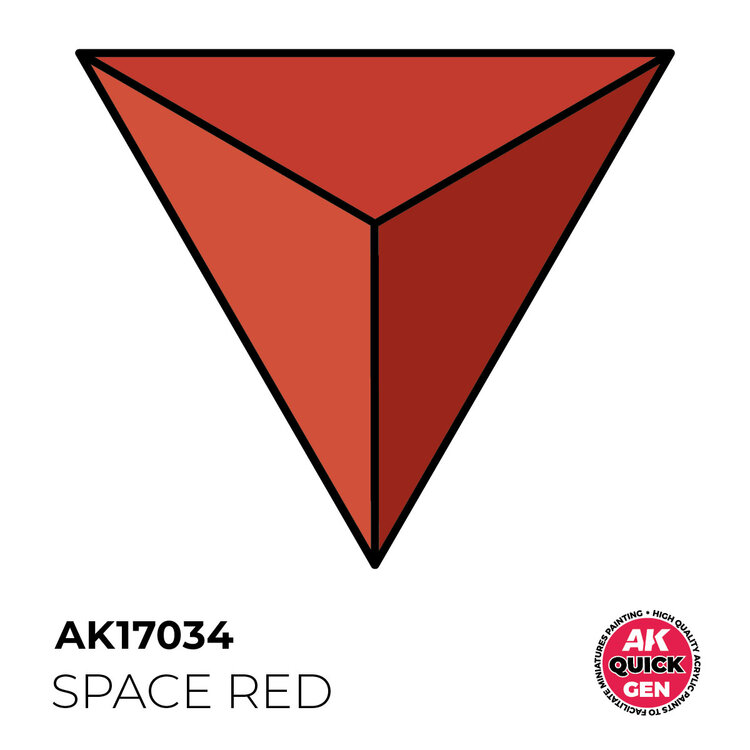 AK Interactive AK Interactive: Quick Gen Color - Space Red