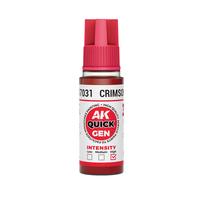 AK Interactive AK Interactive: Quick Gen Color - Crimson Red