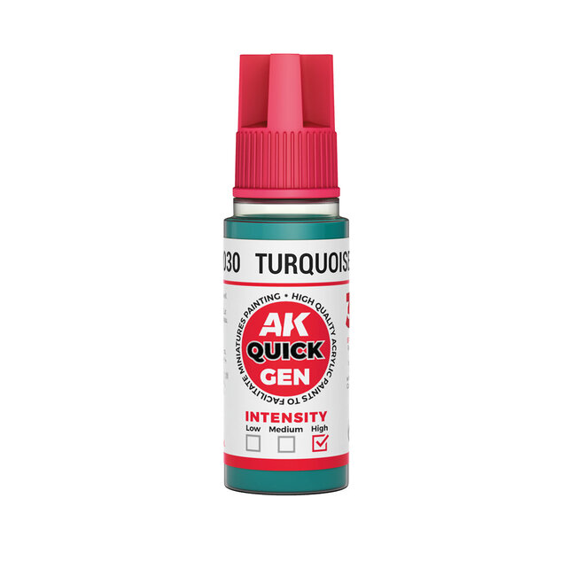 AK Interactive AK Interactive: Quick Gen Color - Turquoise Green