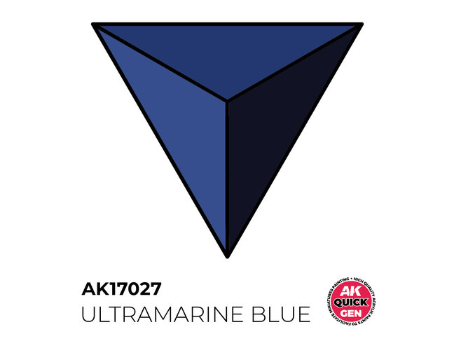 AK Interactive Quick Gen Color - Ultramarine Blue
