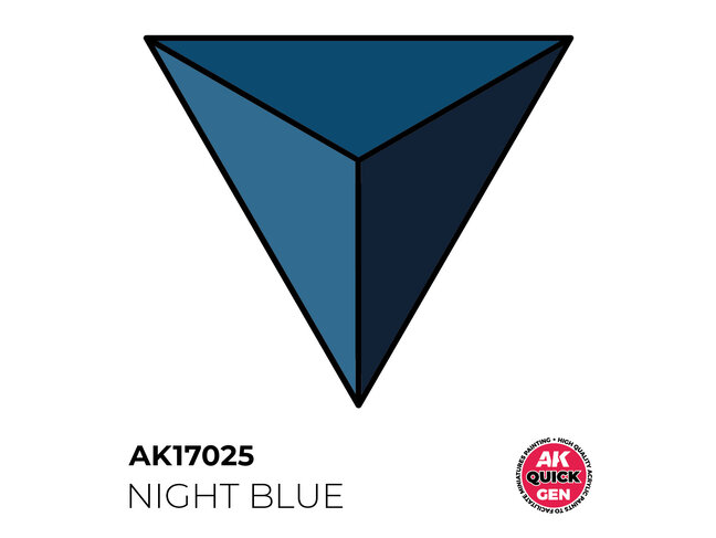 AK Interactive Quick Gen Color - Night Blue