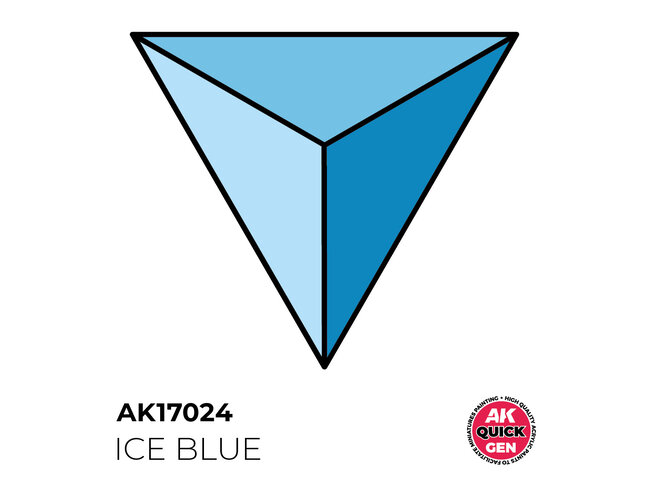 AK Interactive Quick Gen Color - Ice Blue