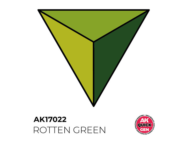 AK Interactive Quick Gen Color - Rotten Green
