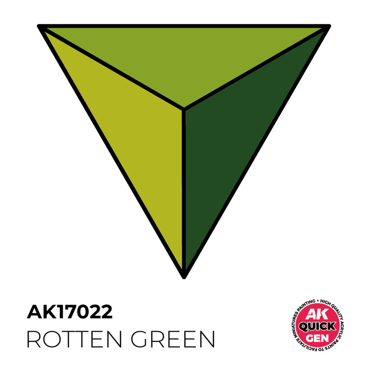AK Interactive AK Interactive: Quick Gen Color - Rotten Green