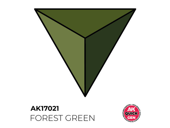 AK Interactive Quick Gen Color - Forest Green