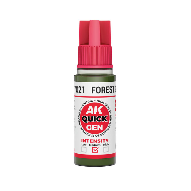 AK Interactive AK Interactive: Quick Gen Color - Forest Green
