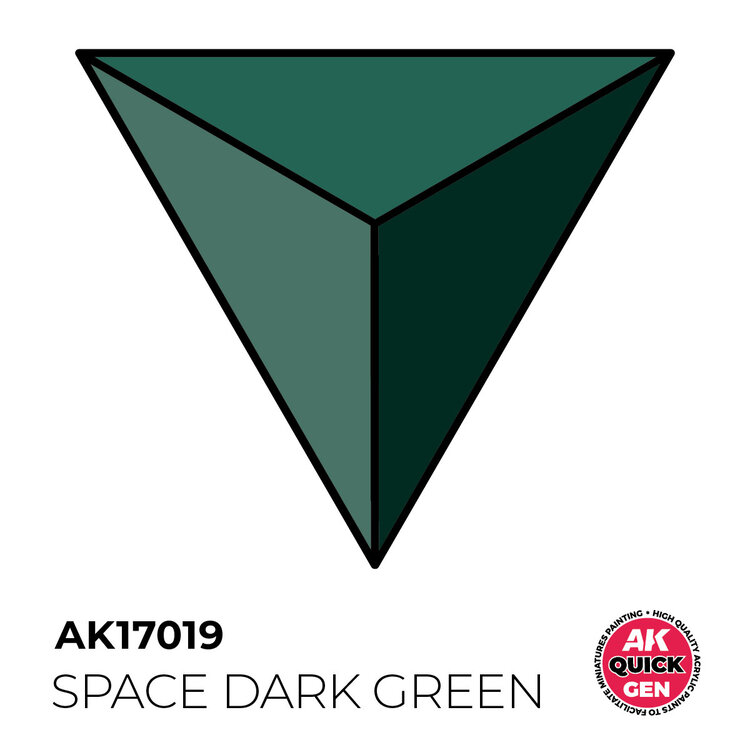 AK Interactive AK Interactive: Quick Gen Color - Space Dark Green