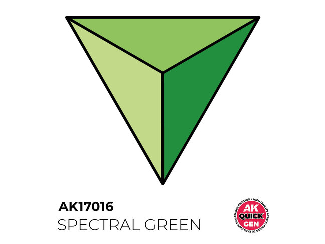 AK Interactive Quick Gen Color - Spectral Green