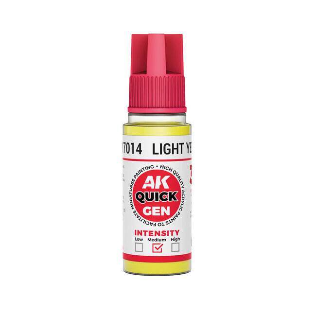 AK Interactive AK Interactive: Quick Gen Color - Light Yellow