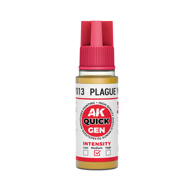 AK Interactive AK Interactive: Quick Gen Color - Plague Yellow