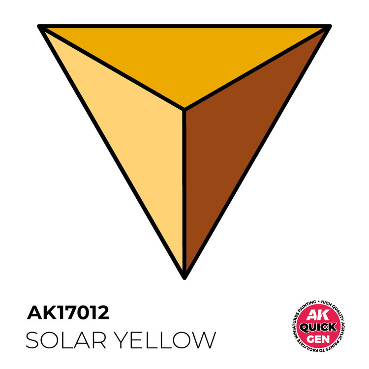 AK Interactive AK Interactive: Quick Gen Color - Solar Yellow
