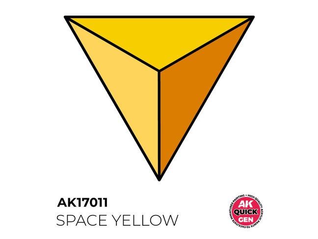 AK Interactive Quick Gen Color - Space Yellow