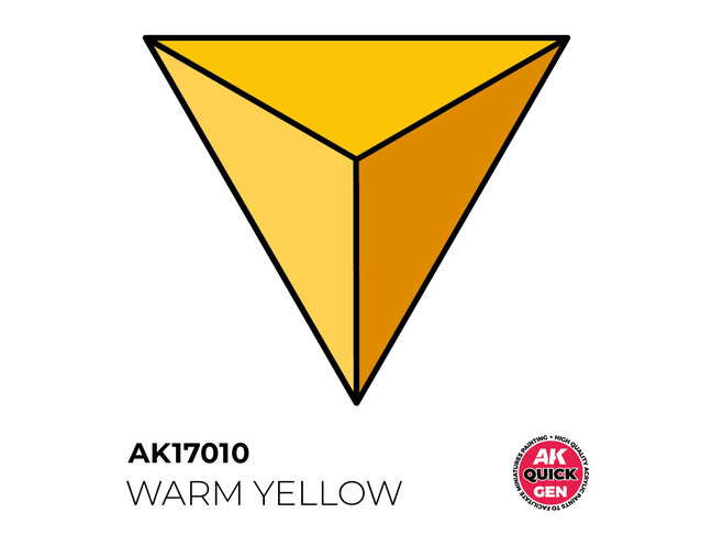 AK Interactive Quick Gen Color - Warm Yellow