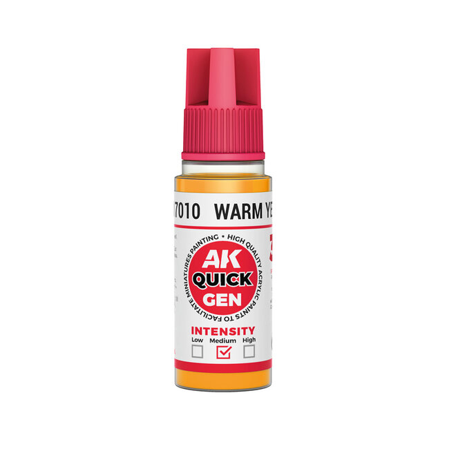 AK Interactive AK Interactive: Quick Gen Color - Warm Yellow