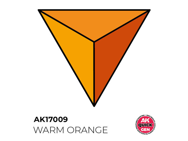 AK Interactive Quick Gen Color - Warm Orange