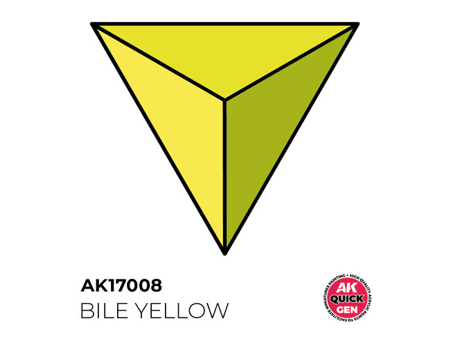AK Interactive Quick Gen Color - Bile Yellow