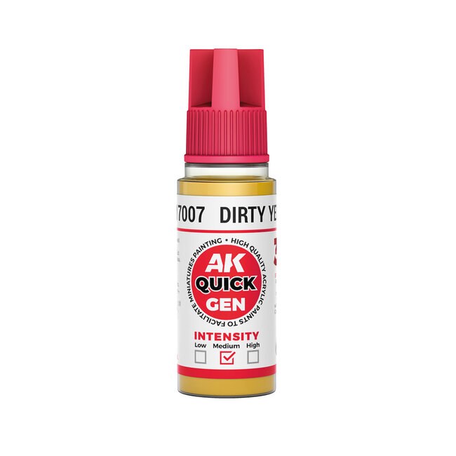AK Interactive AK Interactive: Quick Gen Color - Dirty Yellow
