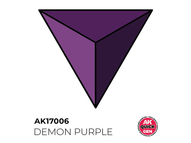 AK Interactive Quick Gen Color - Demon Purple