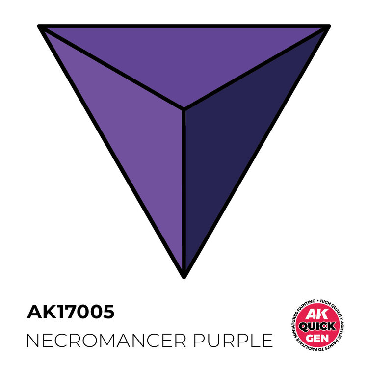 AK Interactive AK Interactive: Quick Gen Color - Necromancer Purple